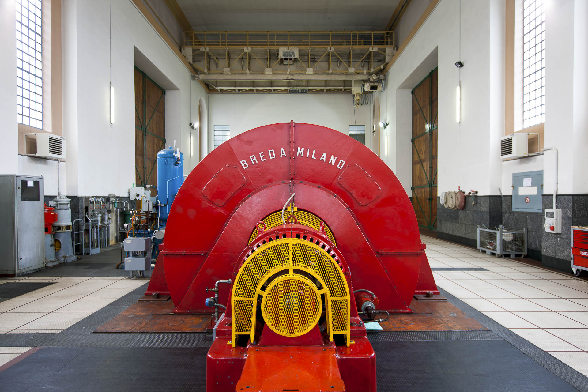 Impianto idroelettrico di perreres produzione energia rinnovabile con turbine acqua