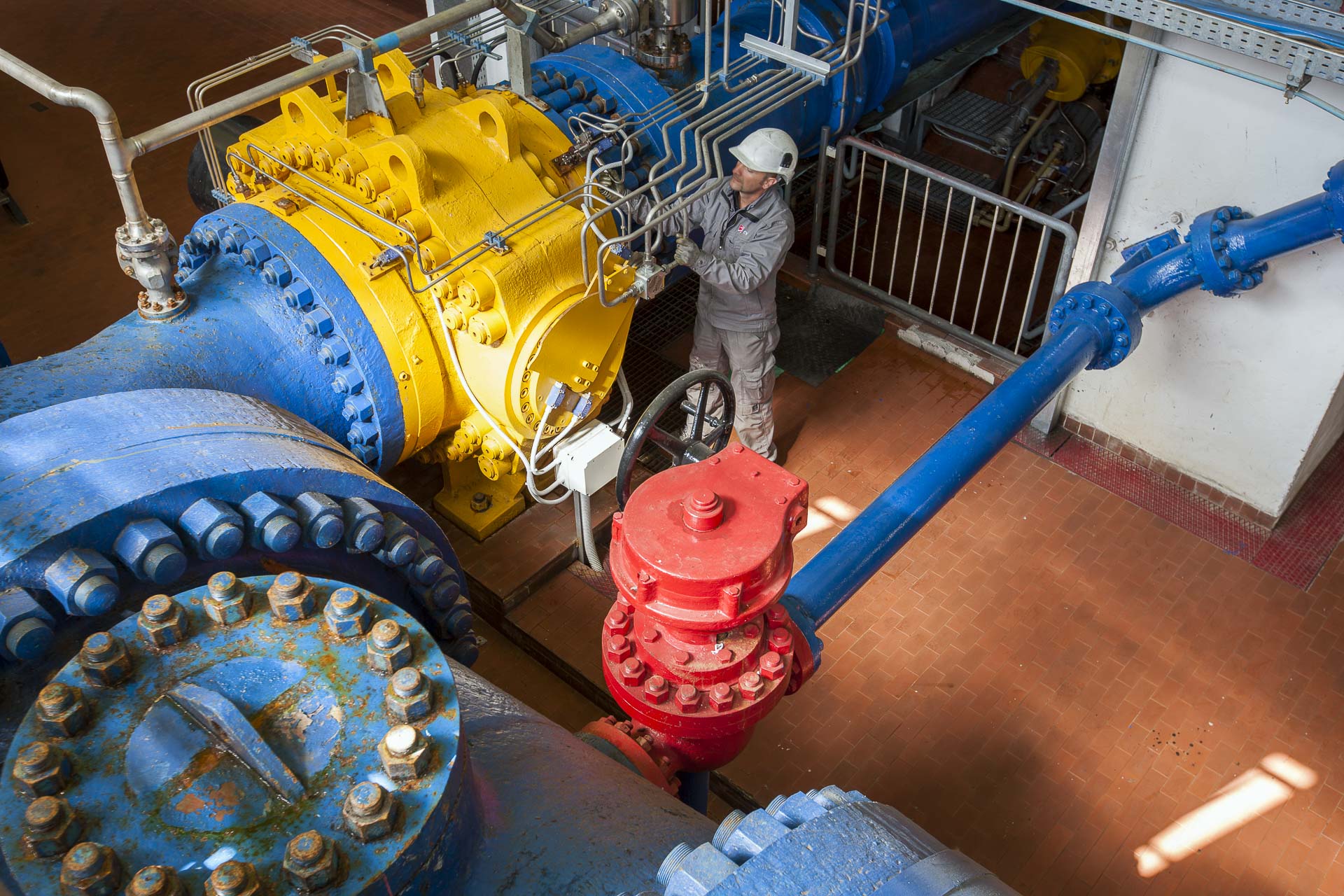 Visita centrale idroelettrica Valpelline CVA