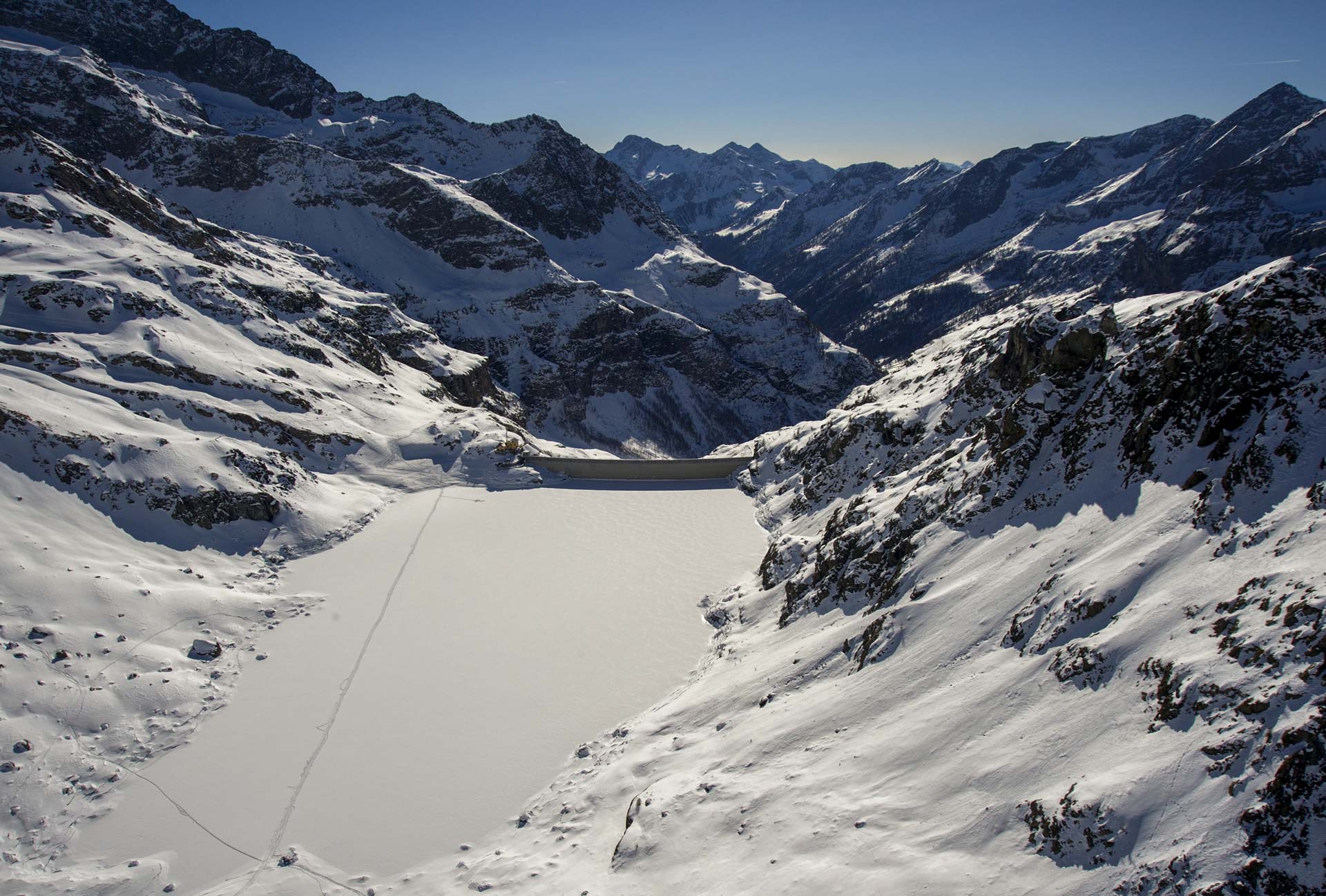 Diga Gabiet Energia idroelettrica green Gruppo CVA