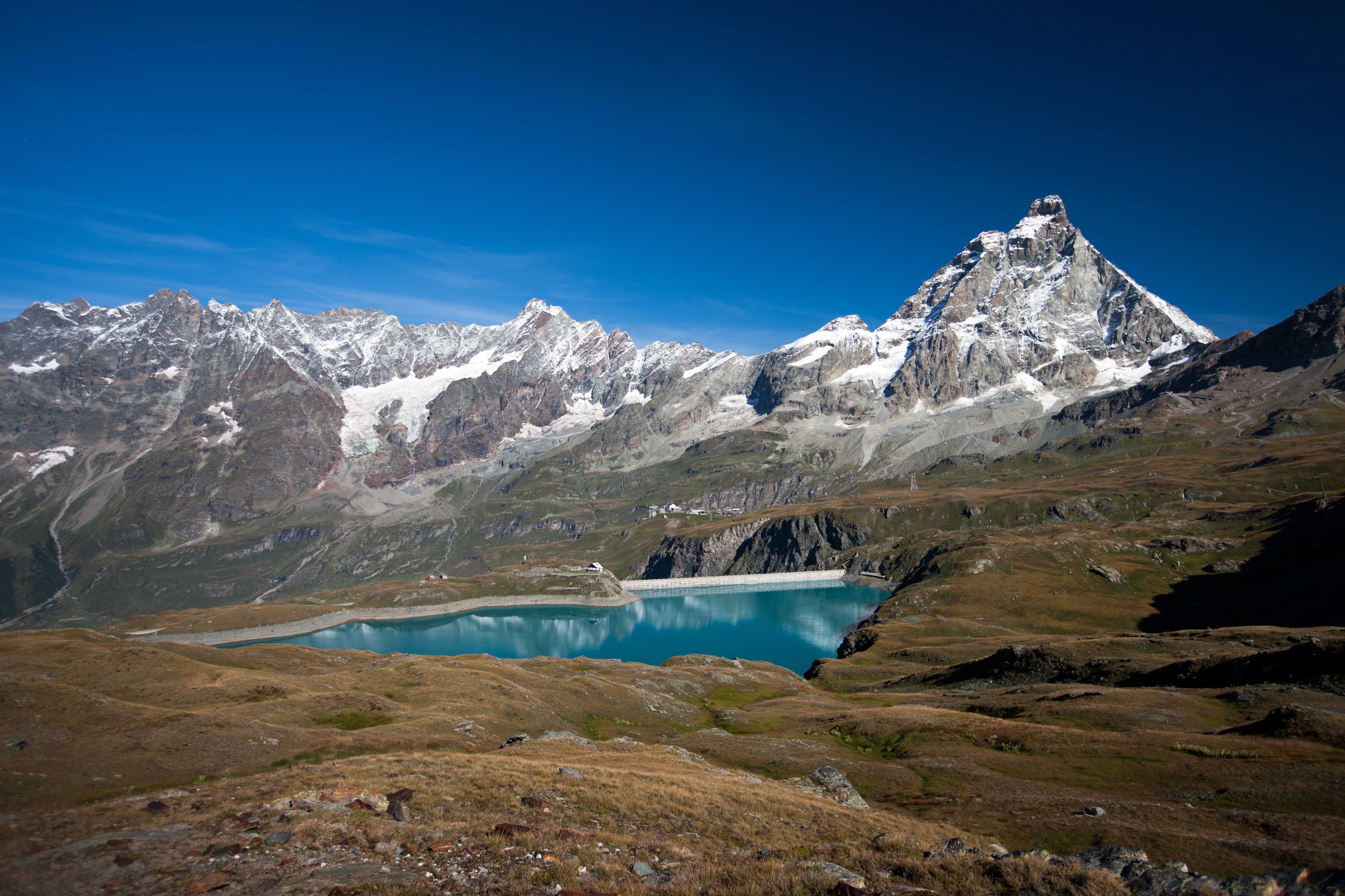 Diga del lago del Goillet