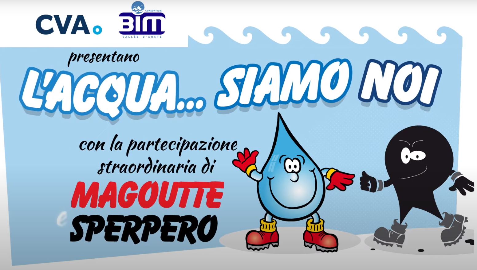 Acqua Siamo Noi CVA Cartoon 