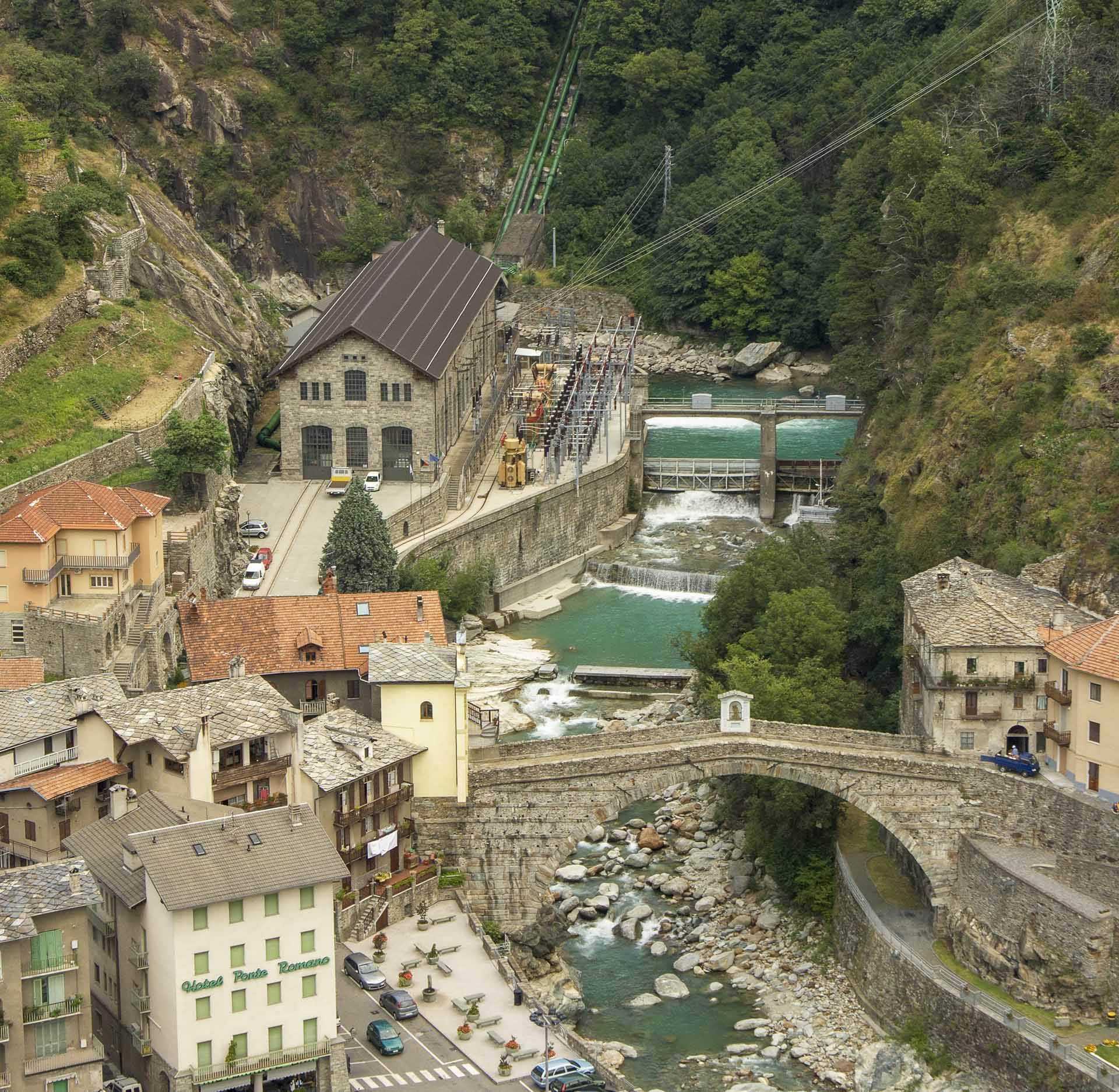 Centrale idroelettrica di Pont Saint Martin Centro produzione energia verde