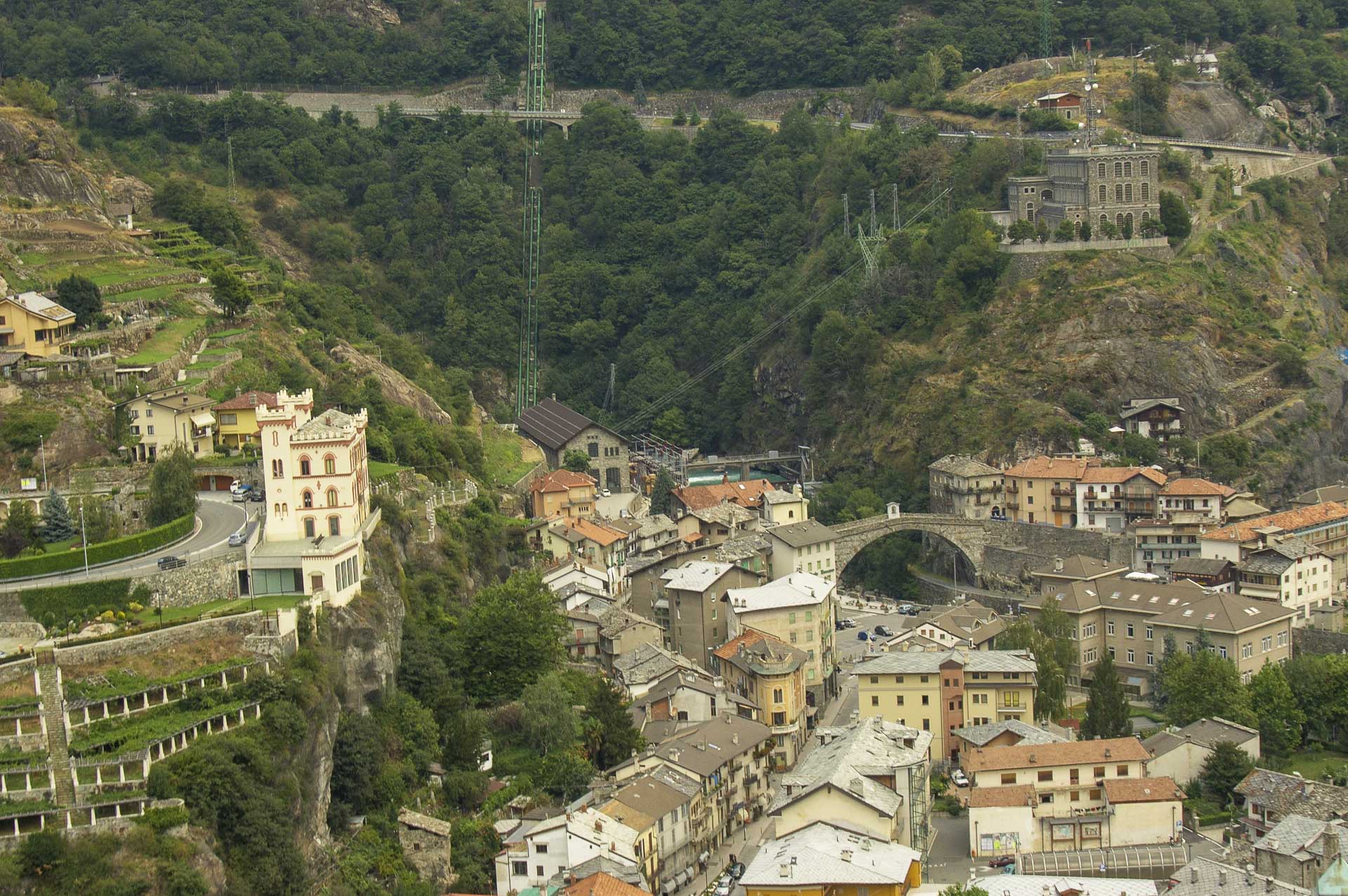 Centrale idroelettrica di Pont Saint Martin Centro produzione energia verde