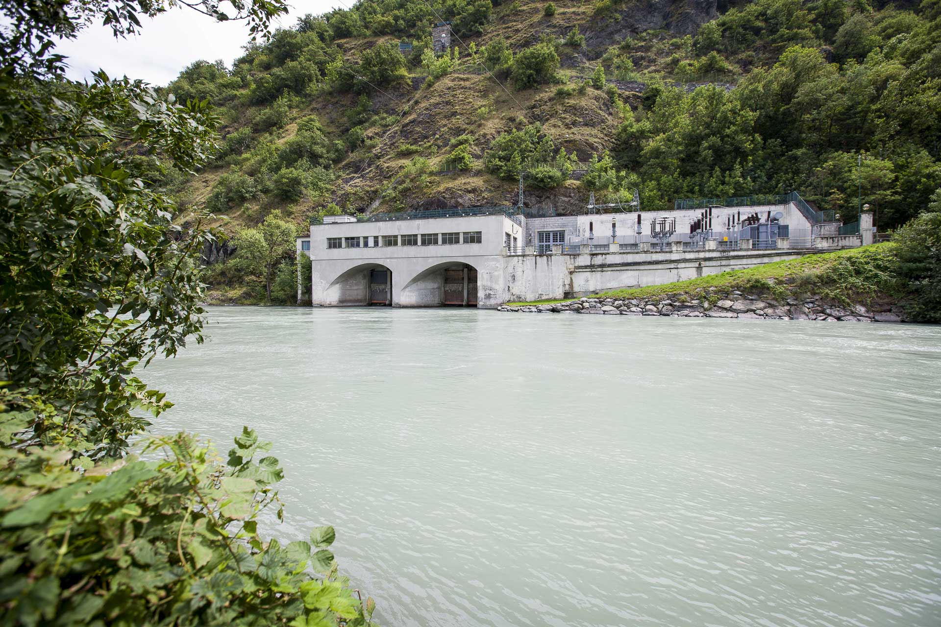 Centrale idroelettrica di Saint Claire produzione energia rinnovabile 