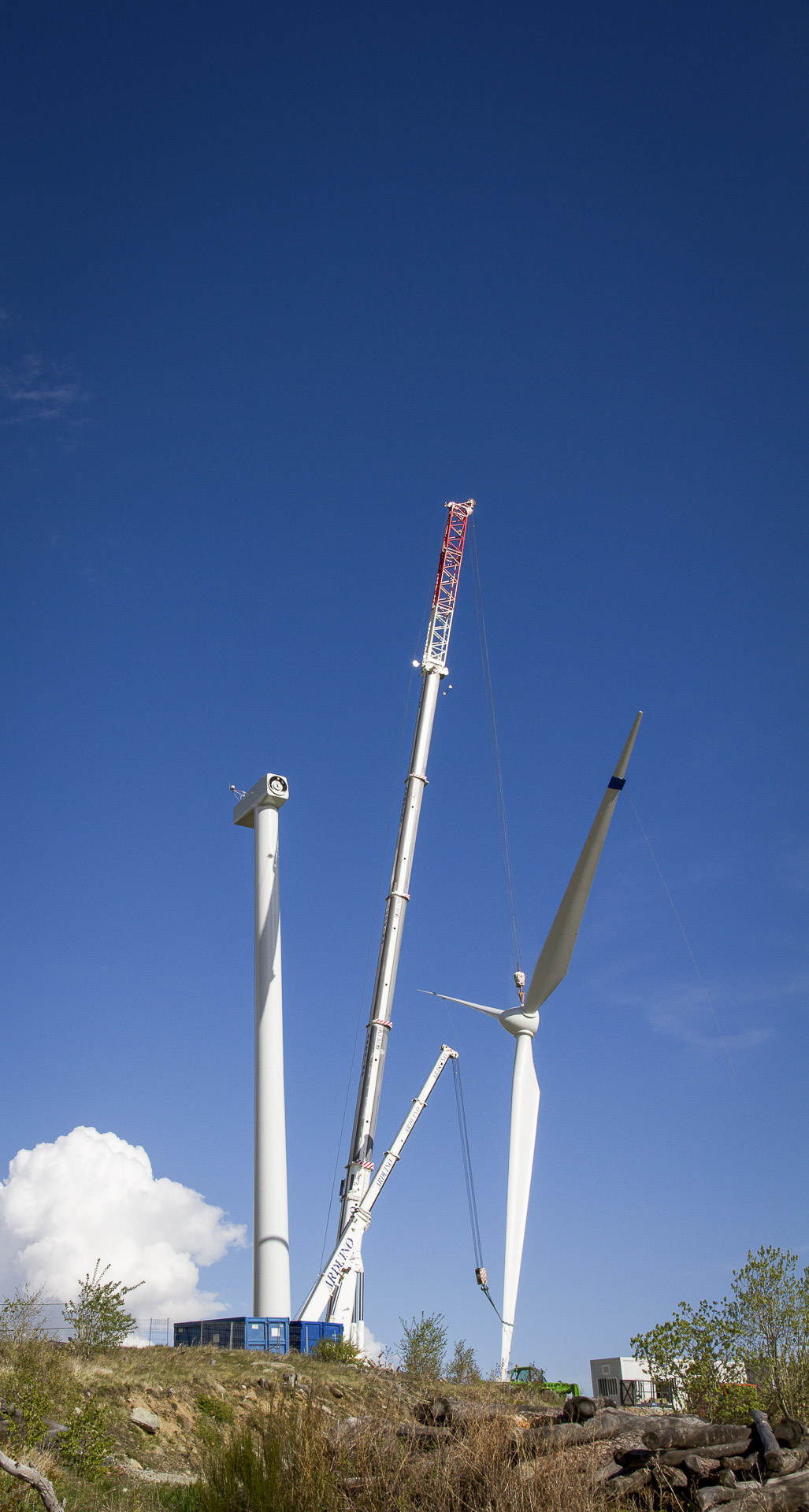 Impianto produzione energia verde eolica 100% Green Saint-Denis