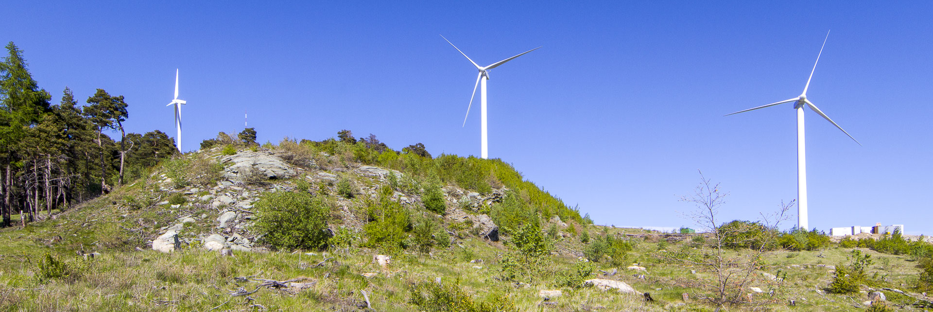 Impianto produzione energia verde eolica 100% Green Saint-Denis