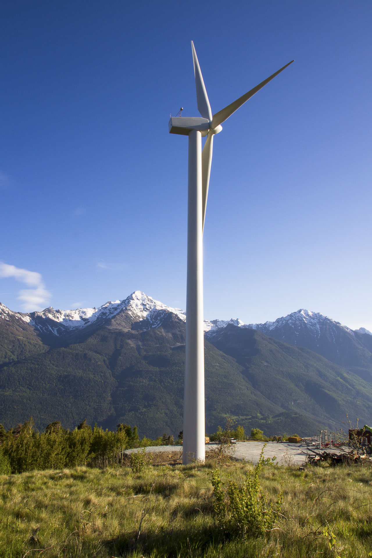 Impianto produzione energia verde eolica 100% Green Saint-Denis